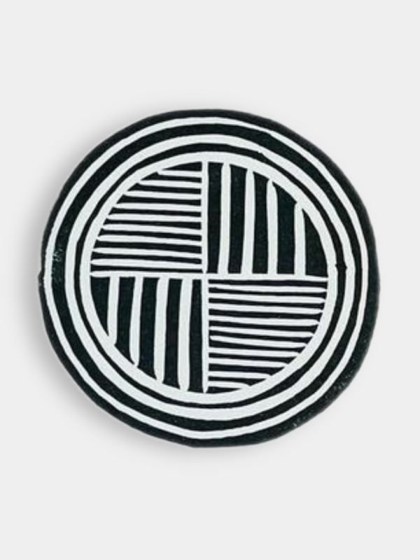 Modern Africa Quarter Linear Floating frame